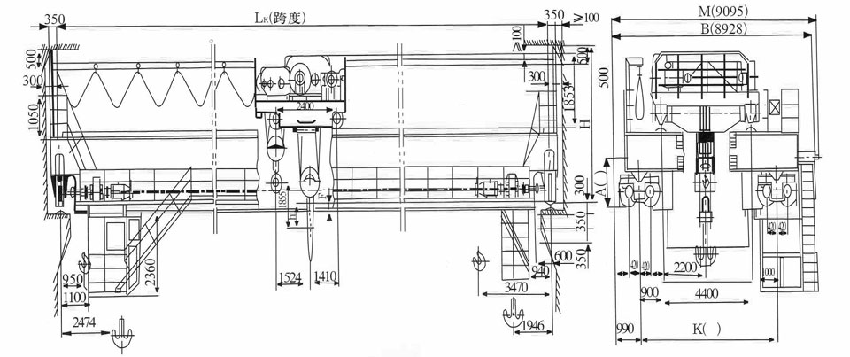 QD型5-200T双梁桥式起重机